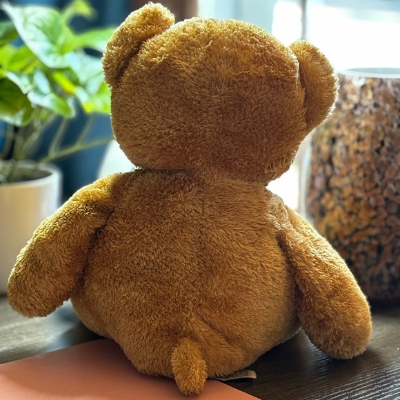 Aurora Golden Brown Stuffed Bear - Picture 6 of 6